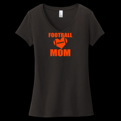 Bears Glitter Football Mom - Women's Very Important Tee ® V Neck Thumbnail